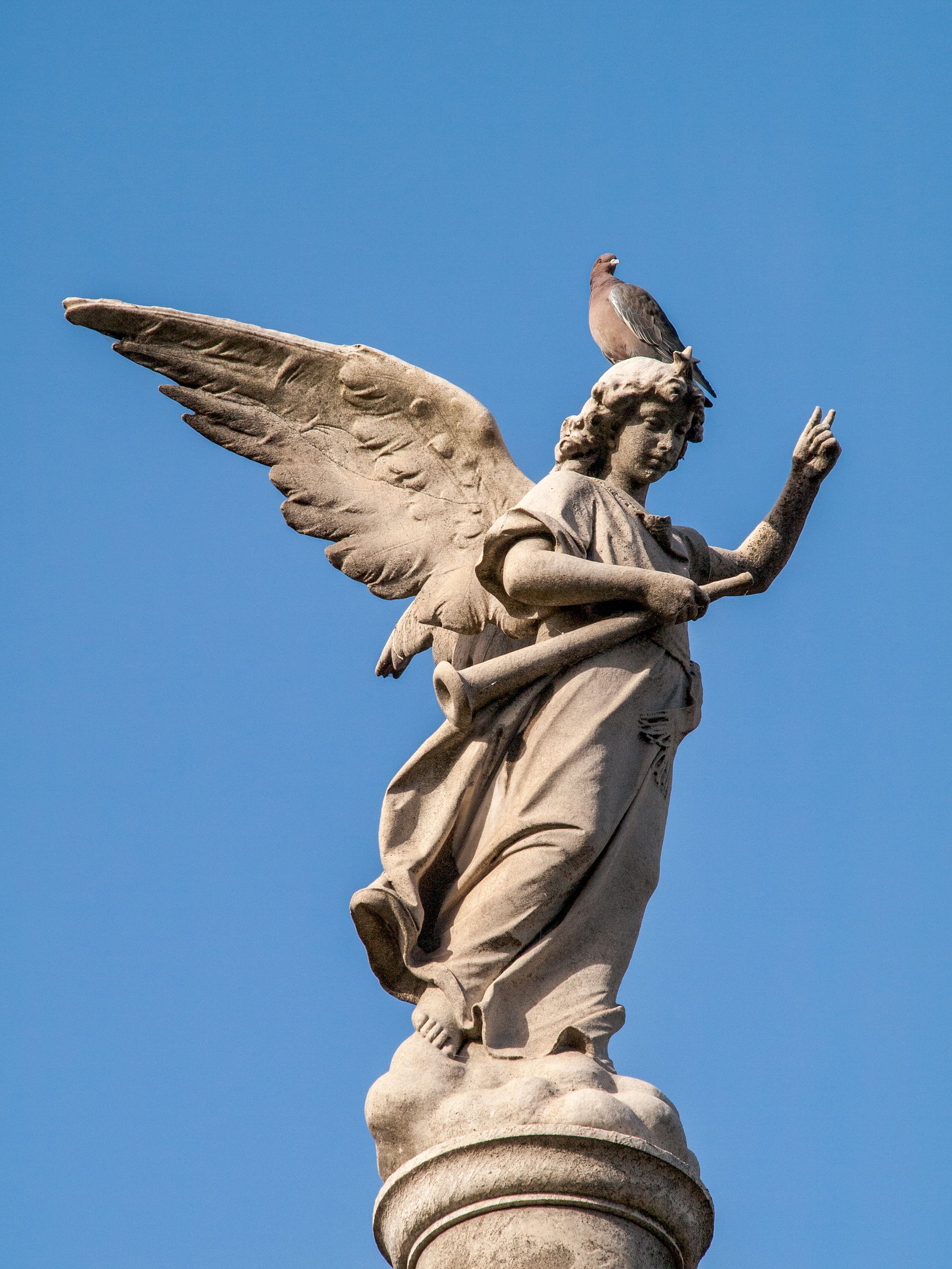 Cementerio de la Recoleta con sus mausoleos de mármol