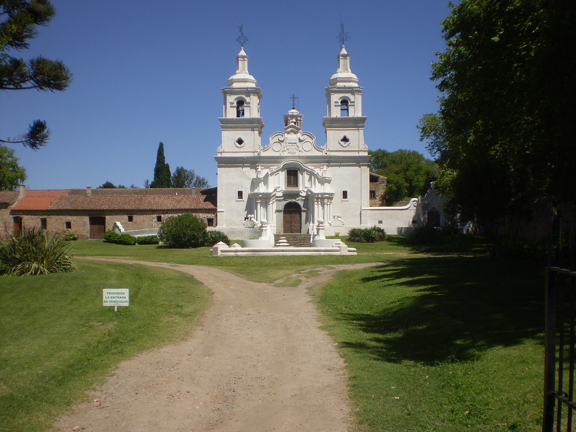 Estancia Jesuítica de Santa Catalina con su iglesia barroca, Córdoba