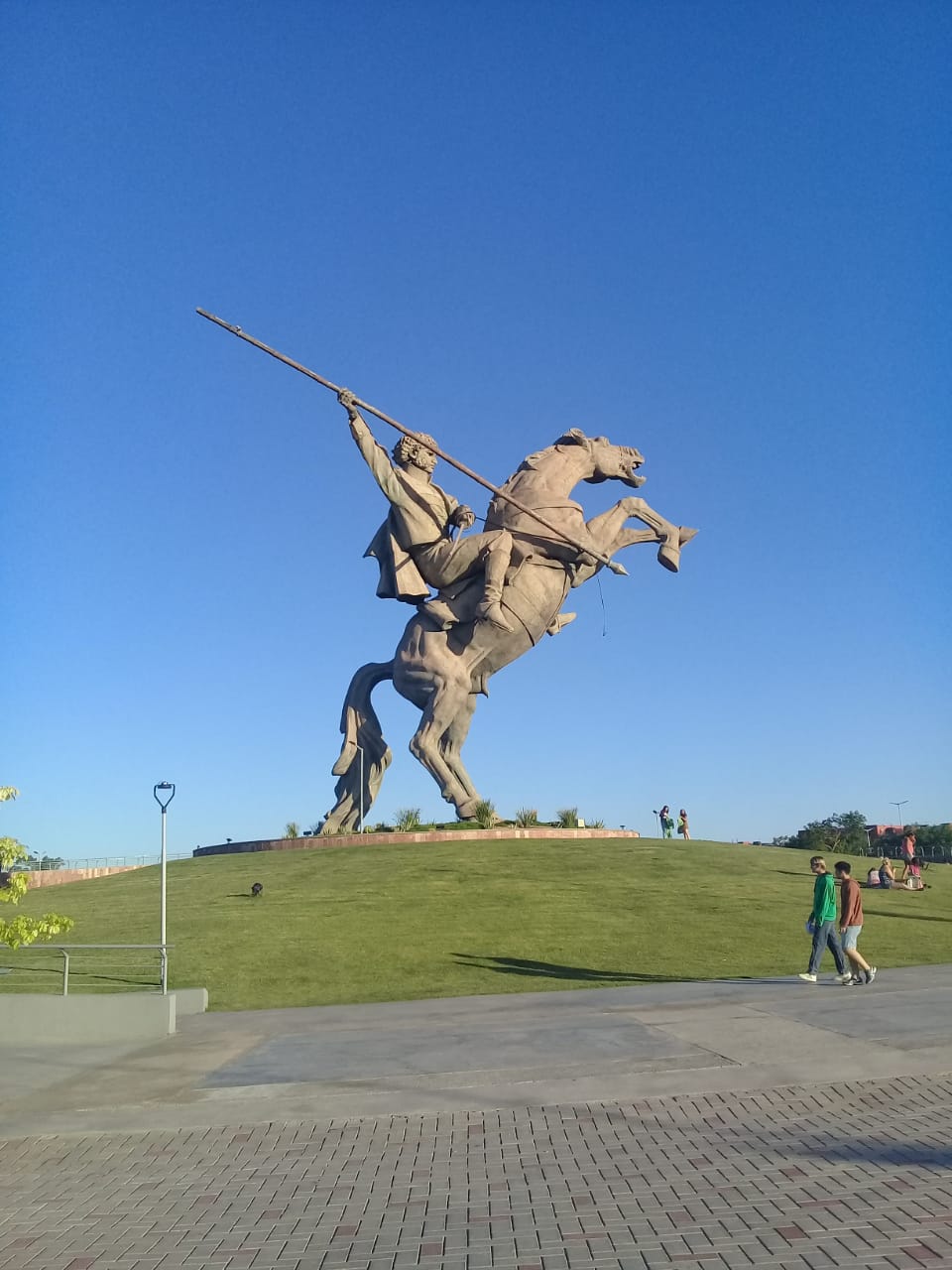 Monumento a Facundo Quiroga en La Rioja capital, Argentina