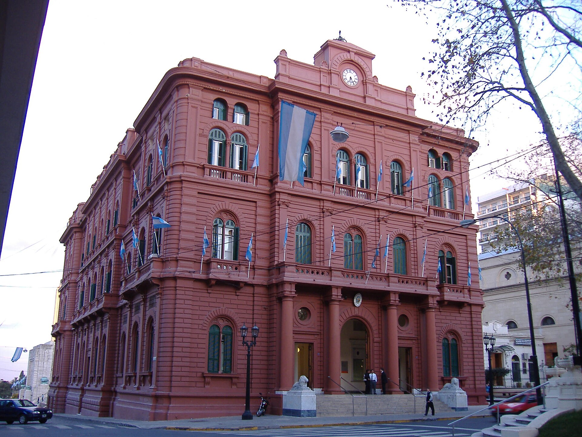 Palacio Municipal de Rosario (Palacio de los Leones), arquitectura ecléctica francesa