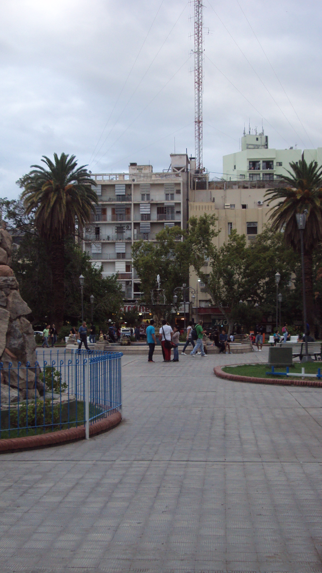 Plaza 25 de Mayo en San Juan capital, Argentina