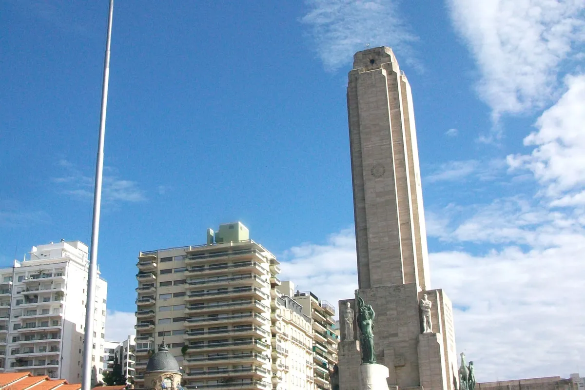 Río Paraná y costanera de Rosario