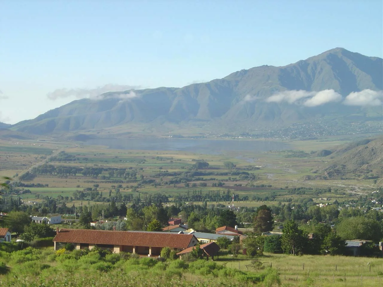 Sierras y vegetación en Tucumán